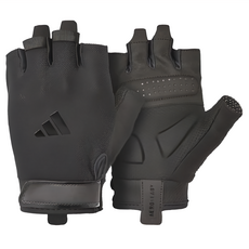 adidas 愛迪達 基礎透氣訓練手套, 黑色, 1雙