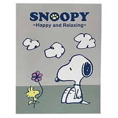 收納王妃 SNOOPY 小日子固頁筆記 16K 6本, 灰色, 1組