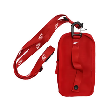 NIKE 耐吉 CLUB 手機斜背包 N1009096692OS, 紅色, 1個