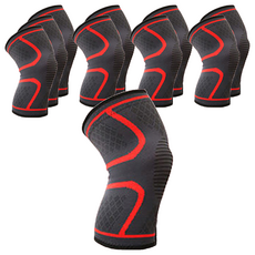 AOLIKES 奧力克斯 7718彈力護膝, 尺吋M,L,XL, 顏色: 黑色,淺綠色,紅色,天藍色,橙色, 5雙