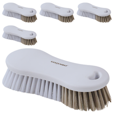 GOZENBO 御膳坊 純粹加長洗衣刷, 白色/灰色, 5個