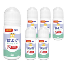 RISAL 小兒利撒爾 草本驅蚊液, 滾珠式, 三歲以上適用, 80ml, 6瓶