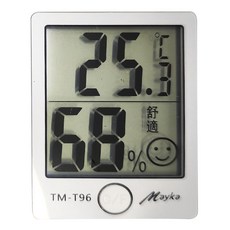 Mayka 明家 電子溫濕度計 TM-T96, 1個