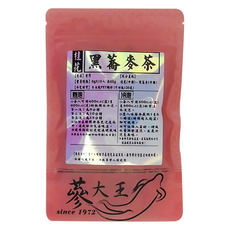 蔘大王 桂花黑蕎麥茶包, 6g, 10包, 1袋