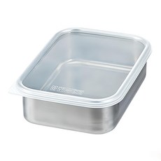 LifeShopping 304不鏽鋼速凍保鮮盒 附蓋子 CAHW0117AS 700ml, 1個, 1入