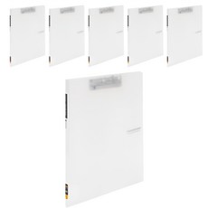 ECO Chungwoon A4 半透明雙夾文件夾 顏色隨機, 6本