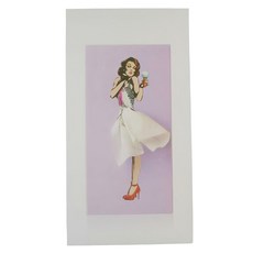 SPEXTRUM 蓬蓬裙女郎面紙盒 - 紫色 270 x 135 x 85mm, 1個