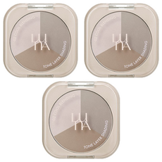 LunA 3色修容盤 9g 02 Cooling Blending, 3個