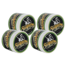 Suavecito Matte 無光澤水洗式髮油，113g/4oz，美國製造, 4罐