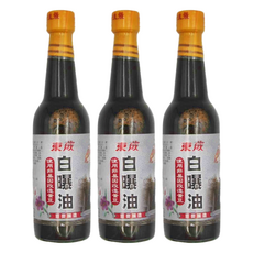 東成 非基因改造黃豆 白曝油 豆漿釀造, 500ml, 3瓶