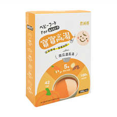 農純鄉 寶寶高湯 南瓜濃高湯 4包, 600g, 1盒