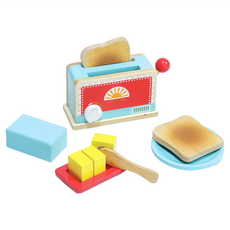 Mentari 美味吐司早餐組 親子DIY 可模擬學習如何做早餐 無毒無害, 1組