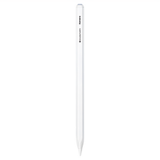 Kamera 佳美能 iPad Pencil 觸控筆 Ultra磁吸充電版, 防誤觸螢幕設計 傾斜識別 超導銅芯 LED燈電量顯示, 白色, 1個
