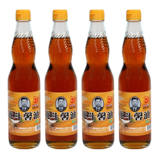 北斗馨油 黃頭 醬油 全素, 500ml, 4瓶