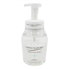 KIKUBOSHI 菊星 COCO NATURA 純粹無添加沐浴慕斯 全身型 500ml, 無香料 無色素 無礦物油 無防腐劑 敏感肌用, 1瓶