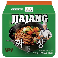 mensabu 麵師父 韓式炸醬拉麵 110g, 4包