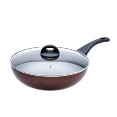 cook power 鍋寶 TITANIUM鈦晶不沾鍋深炒鍋 含蓋 IH爐可用, 1個, 30cm