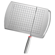 上手家居 起司切片器，附刻度標示，不鏽鋼材質，輕鬆切割起司奶油, 22 x 12.5 x 2cm, 1個