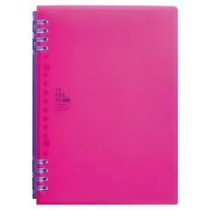 KING JIM TEFRENU Neo 線圈筆記本 A5, 1本, 粉紅色