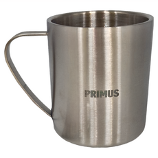 PRIMUS 4 Season Mug不鏽鋼隔熱杯 0.3L (10oz), 銀色, 1個