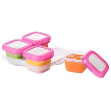 Pearl Life 珍珠金屬 冷凍嬰兒食物盒, hc-123, 180ml, 1個