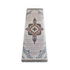 Style Boat Market 多功能瑜珈墊, 仿麂皮絨布材質 止滑止汗 3mm加厚款-波斯風情米白色, 173 x 61cm, 波斯風情 米白色, 1個