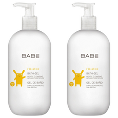 BABE 貝貝實驗室 Pediatric Bath Gel 沐浴露，溫和清潔，無刺激, 500ml, 2罐