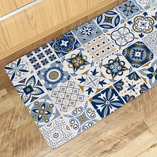 半島良品 PVC防油防水皮革地墊, 摩洛哥花磚, 1件