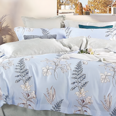 貝淇小舖 40支100%純天絲TENCEL 床包四件式全鋪棉床包組