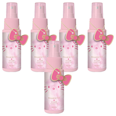 QUNDO 康朵 Hello Kitty 香水抗菌噴霧 60ml 清新果香, 5瓶