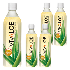 VIVALOE 纖薈 原味蘆薈風味飲, 500ml, 5瓶