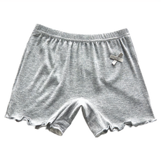 莫代爾蝴蝶結女童防走光安全褲 柔軟透氣 夏季薄款 Set 2