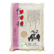 鴨間稻 有機越光糙米, 台灣產, 3kg, 1包