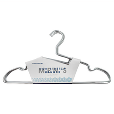 SHIMOYAMA 男款防領口變形鋁合金衣架, 5個