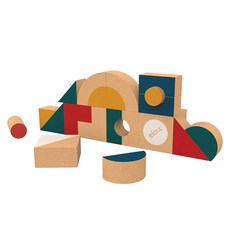 elou 軟木塞玩具形狀 Set 18入, 1組