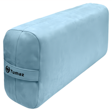 Tumaz 月熊 40&50D雙面硬度麂皮細緻絨瑜珈枕 74 x 29 x 14 cm 蒼芎藍 瑜珈輔具 雙面可用, 1組