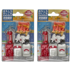 Iwako 橡皮擦組 緊急救援 日本製造, 2組