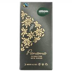 德國 demeter Naturata 巴拿馬80%黑巧克力, 100g, 1個