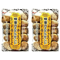 萬國屋 蜂蜜味夾心蛋糕, 165g, 2包