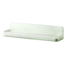 Reddot 紅點生活 輕奢免釘鑽壁掛調味料置物架 35 x 10 x 7.5cm, 輕奢綠, 1個