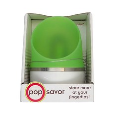 prepara 沛樂生活 pop 大口收納罐, 綠色, 1個