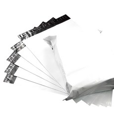 爆單袋 60號破壞袋 快遞袋/出貨/物流/自黏袋/寄件袋 外白內灰, 100個