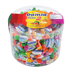 tayas 岱瑪菈雙色什錦軟糖, 1kg, 1罐