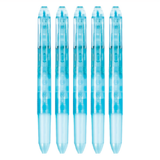 PILOT 百樂 超細變芯筆管n3色 PLHKC15DL 5支, 藍色, 1盒