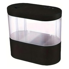 水幻奇境 迷你桌面魚缸 360度高清視角 USB, 黑色, 1個