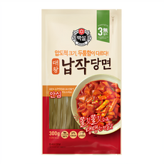 CJ BEKSUL 白雪 大王韓式寬冬粉, 300g, 1包