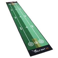 高爾夫球雙向推桿練習毯, 混和顏色, 1個
