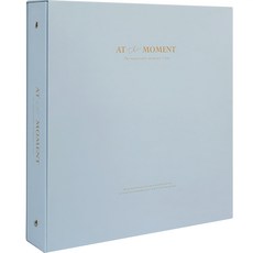 AT the MOMENT 活頁黏貼式相本 棉花藍 40張, 棉藍