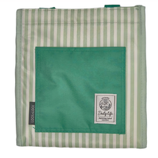 LocknLock 樂扣樂扣 保溫保冷口袋便當餐袋 雙耳側袋, 薄荷綠, 1個