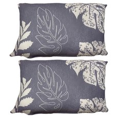 J&N 紫葉涼感抱枕2件組, 紫色